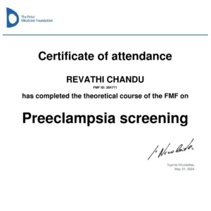 PREECLAMPSIA ATTENDANCE